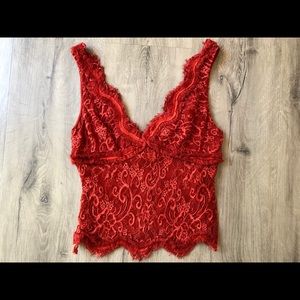 Lace cami top